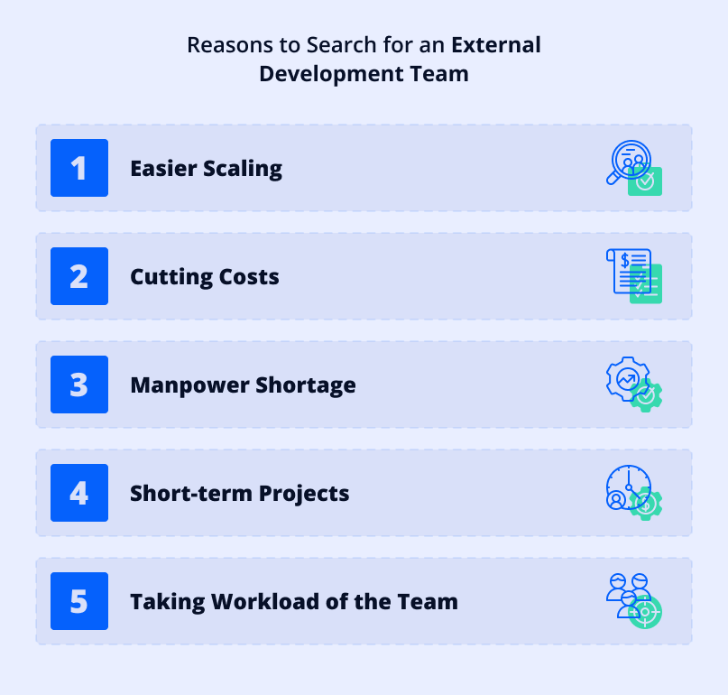 Reasons to Search for an External Development Team