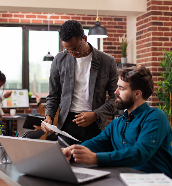 Centralized front- and back-of-house systems