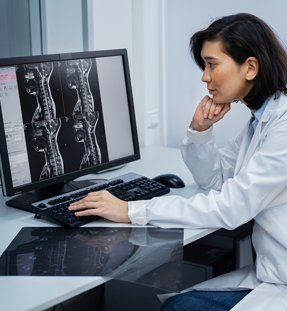 Built a secure MVP for diagnostic imaging and analysis